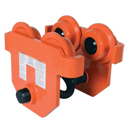 Vestil Low Profile Eye Manual Trolley - Push E-MT-10